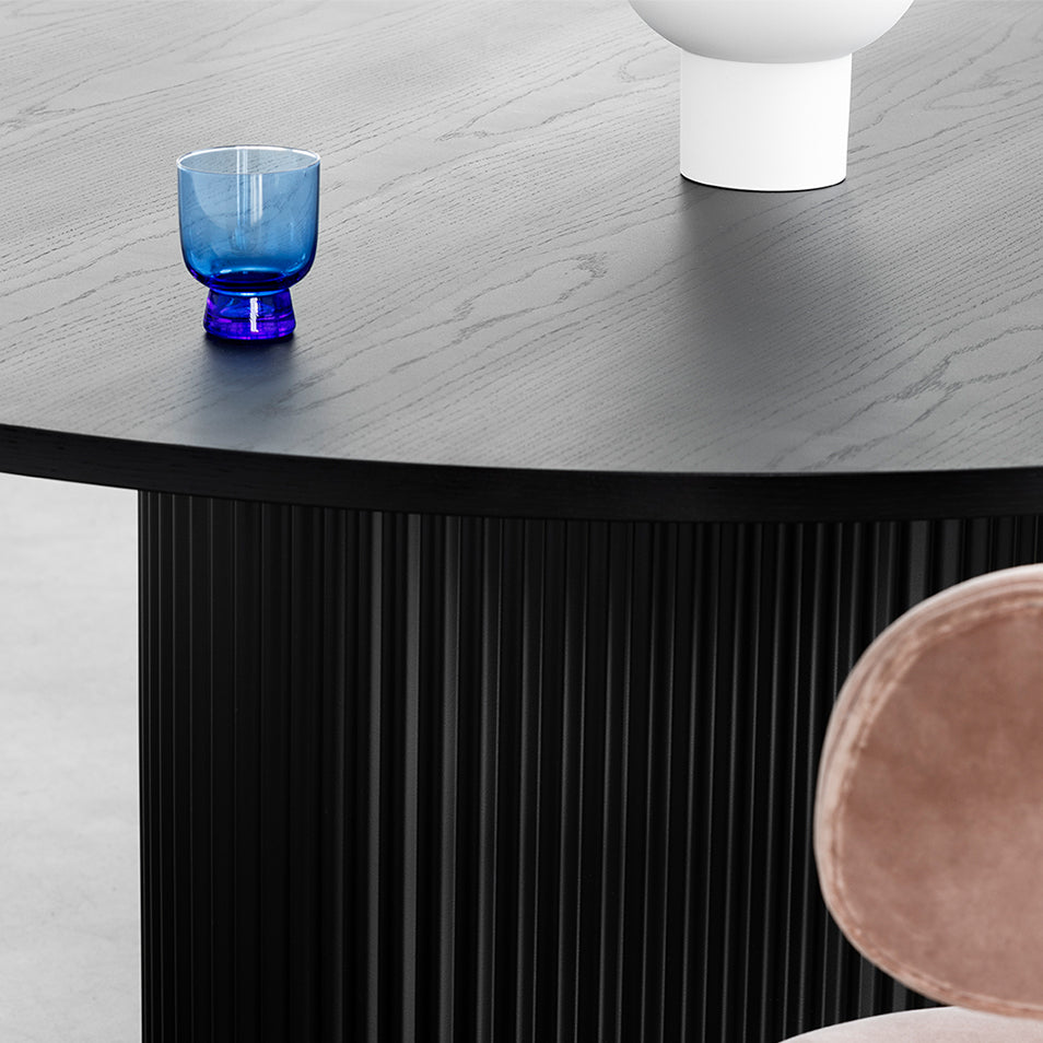 Ridge Dining Table (Black Stain) – Beeline Design
