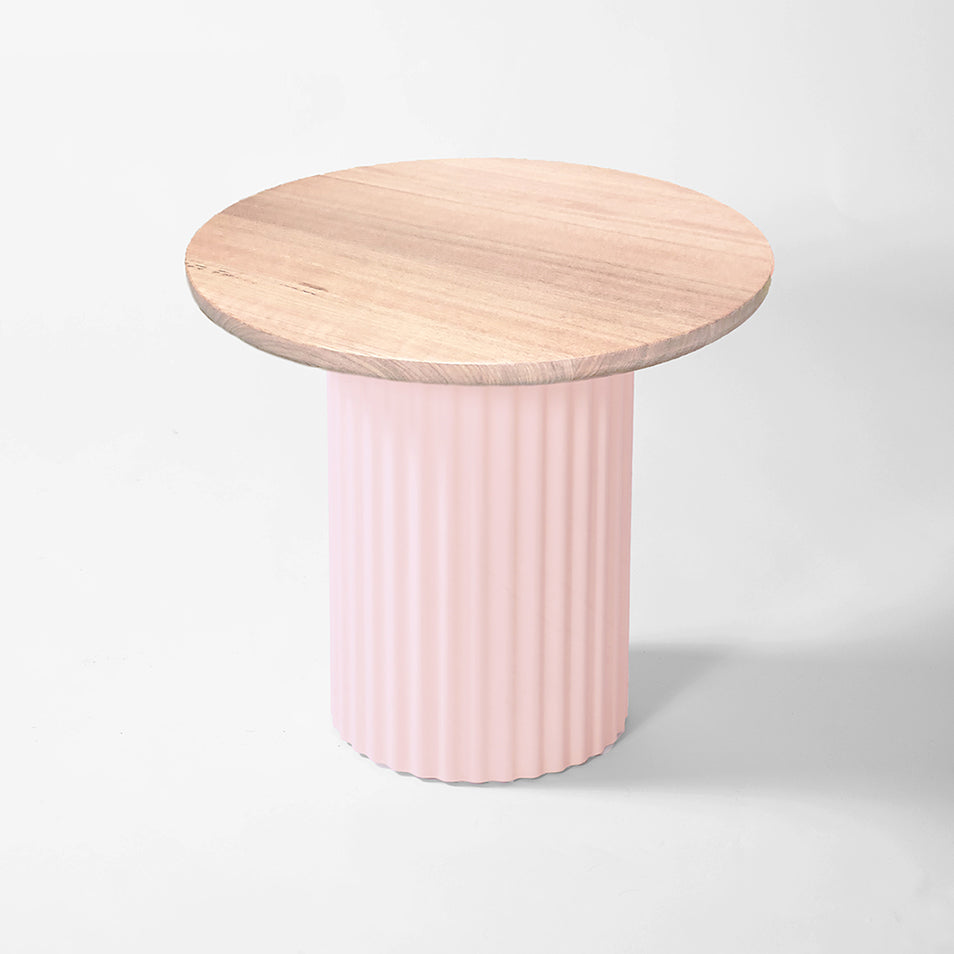 Ridge Side Table (Timber Top) – Beeline Design